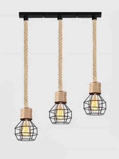 Люстра веревочная Trio Rope-2